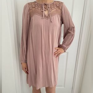 NWOT American Eagle Lacey swing yolk dress.